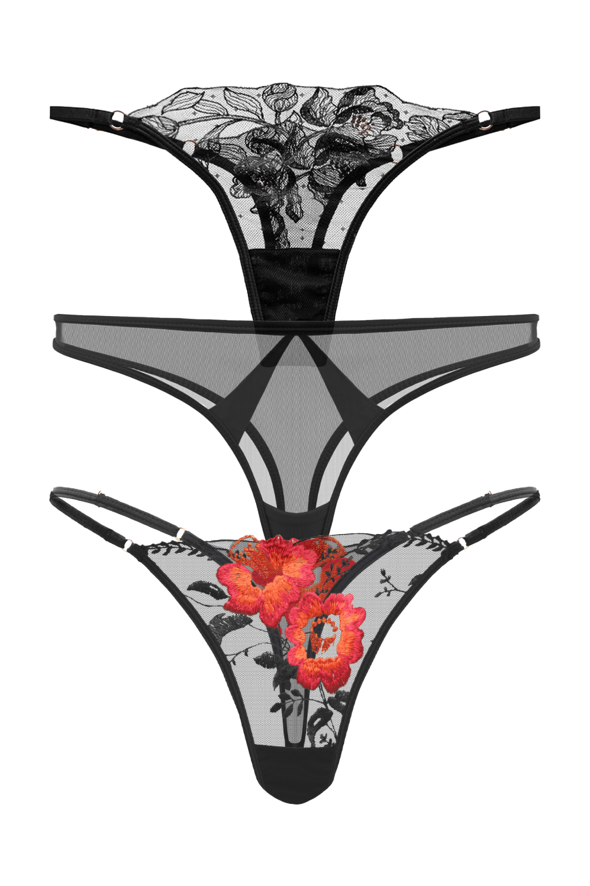 Black Thong Trio
