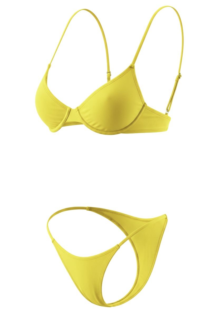 Bianca Bikini Set Yellow