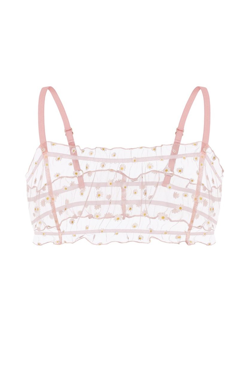 Chamomile Bralette Peach