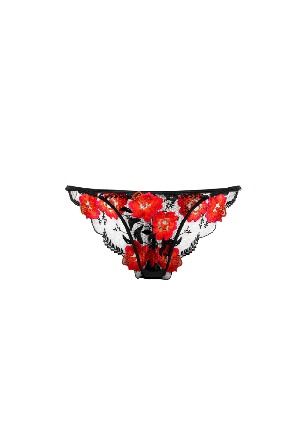 Lily Bikini Black Red
