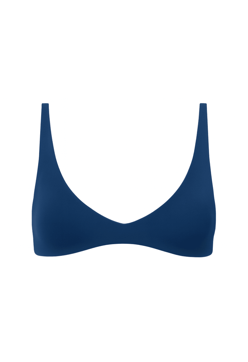 Elara Bikini Top Navy