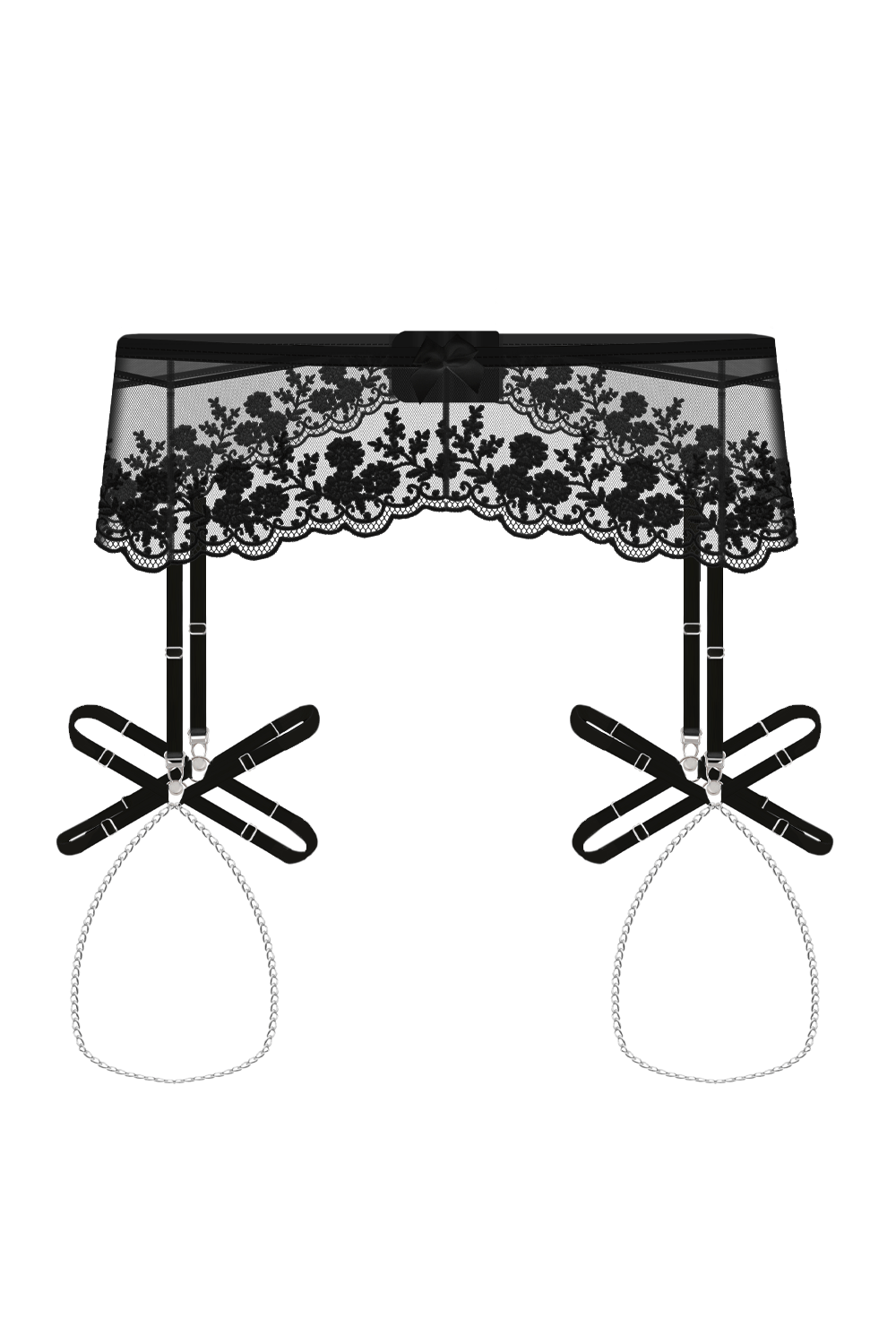 Erotica Lingerie Set Black