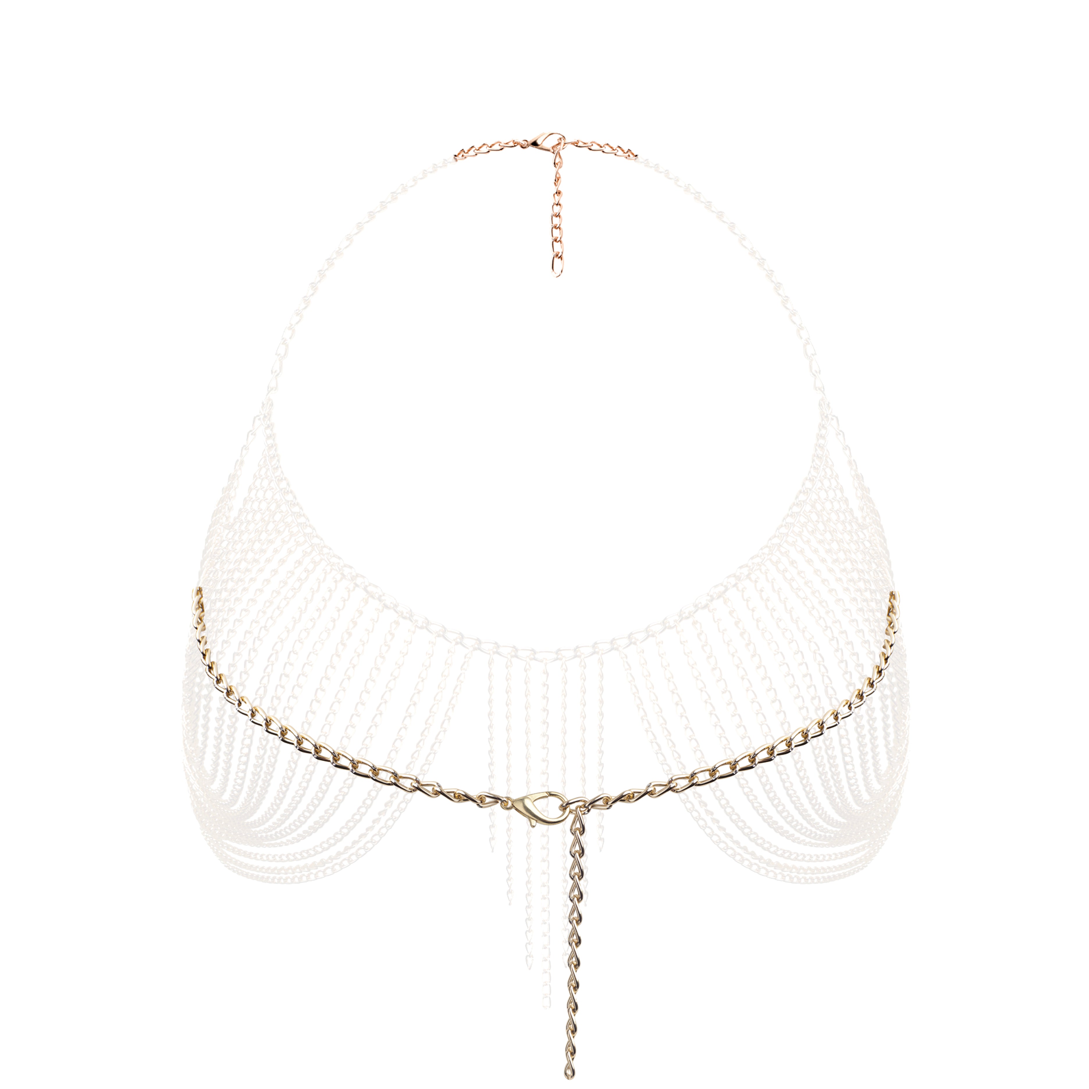 Goddess Chain Bra Gold