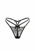 Cleo V-String Black