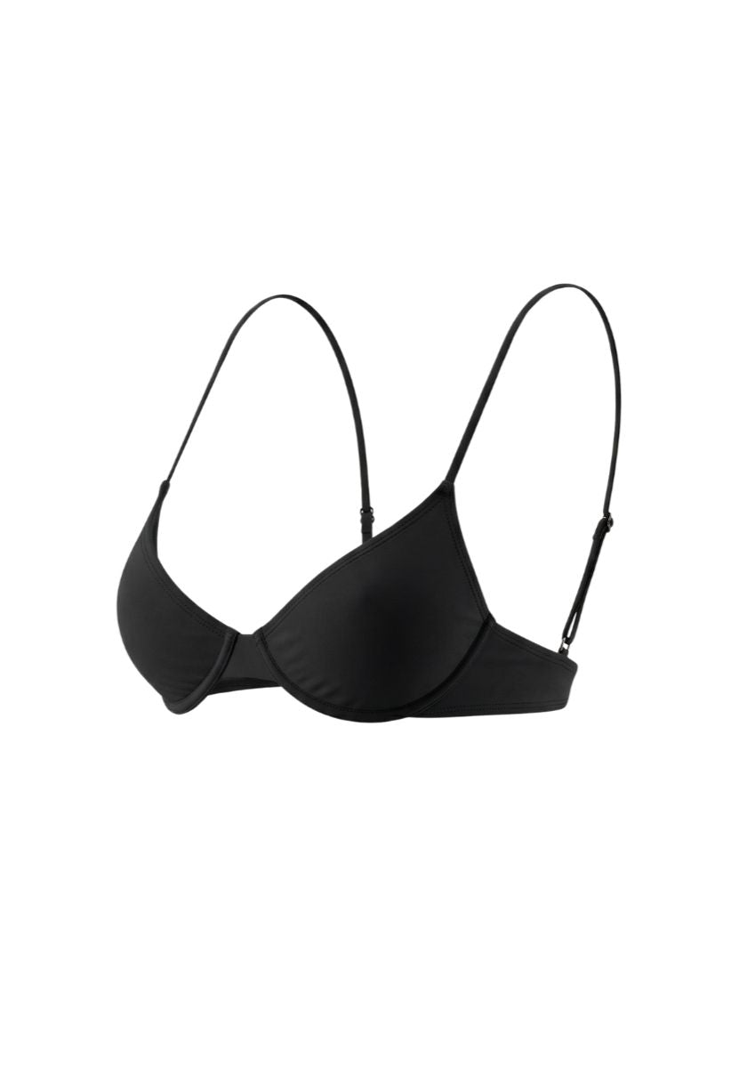 Bianca Bikini Top Black