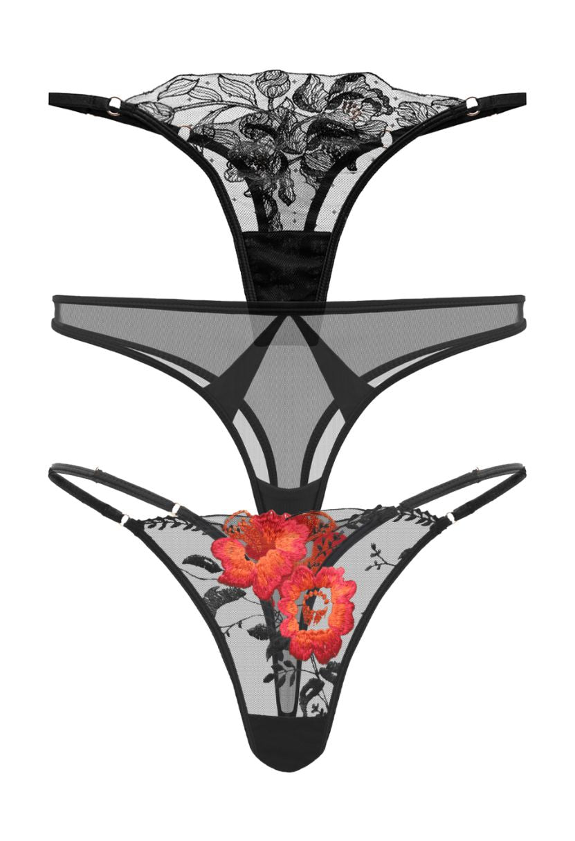 Black Thong Trio