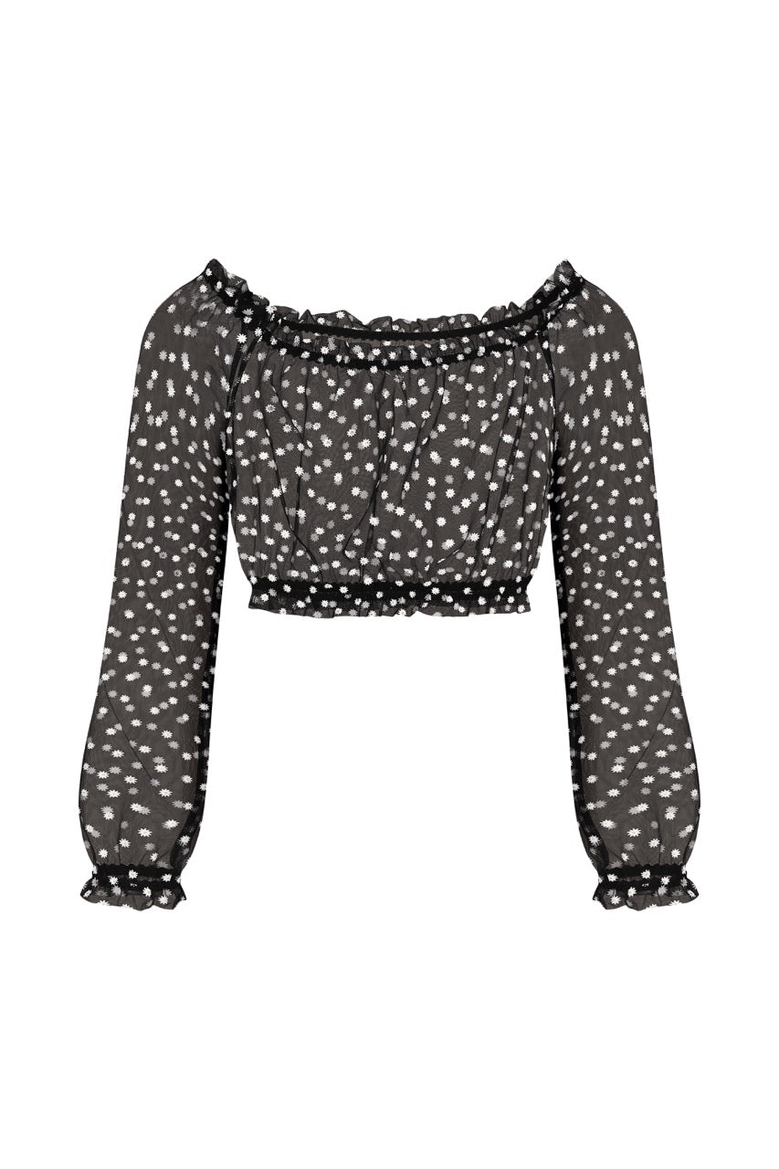 Chamomile Top Black