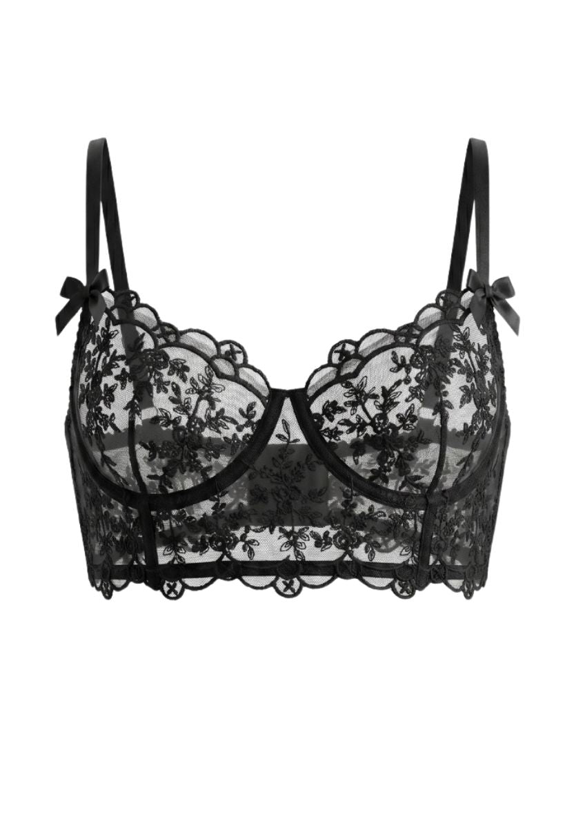 Cleo Underwire Bra Black
