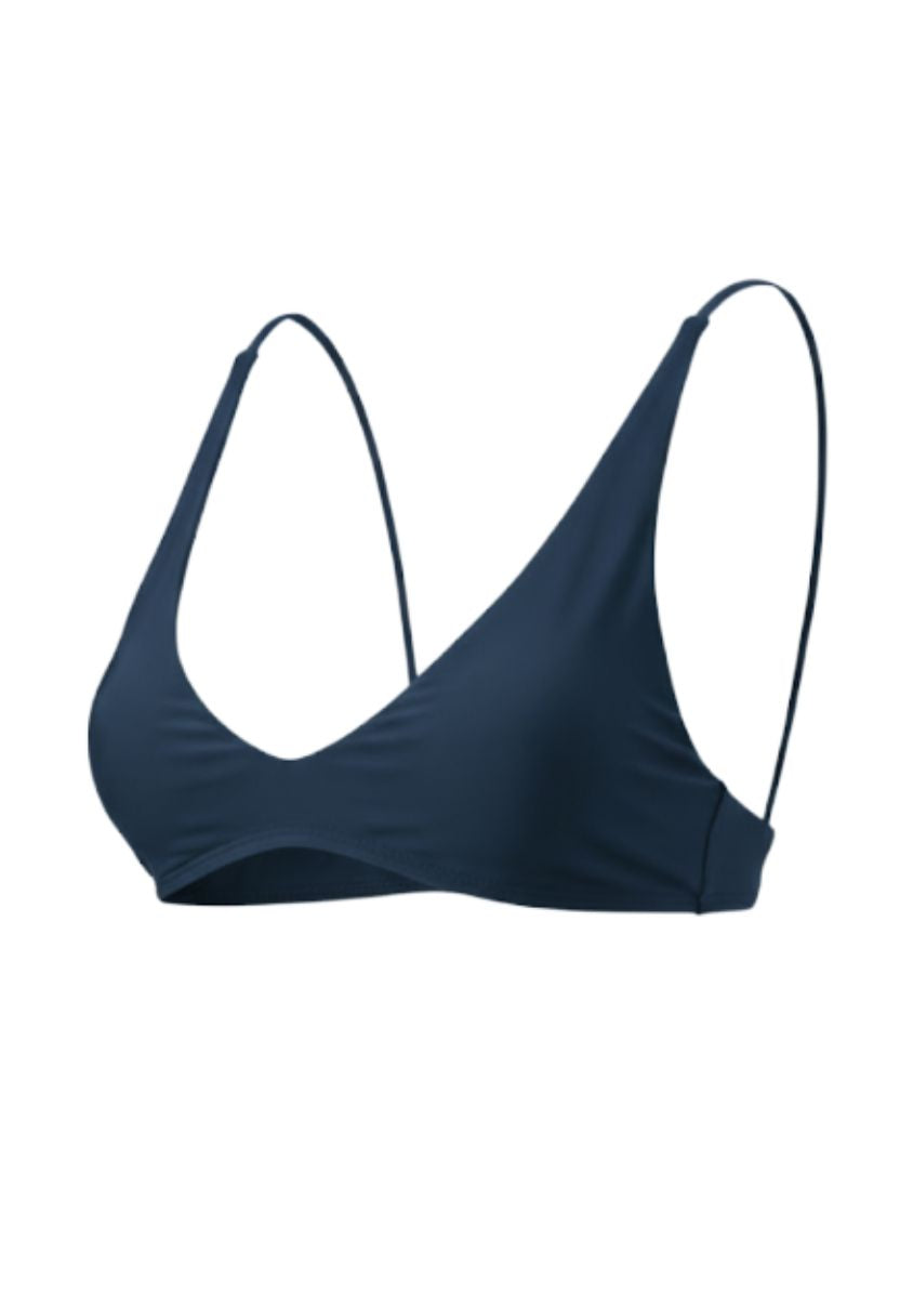 Elara Bikini Top Navy