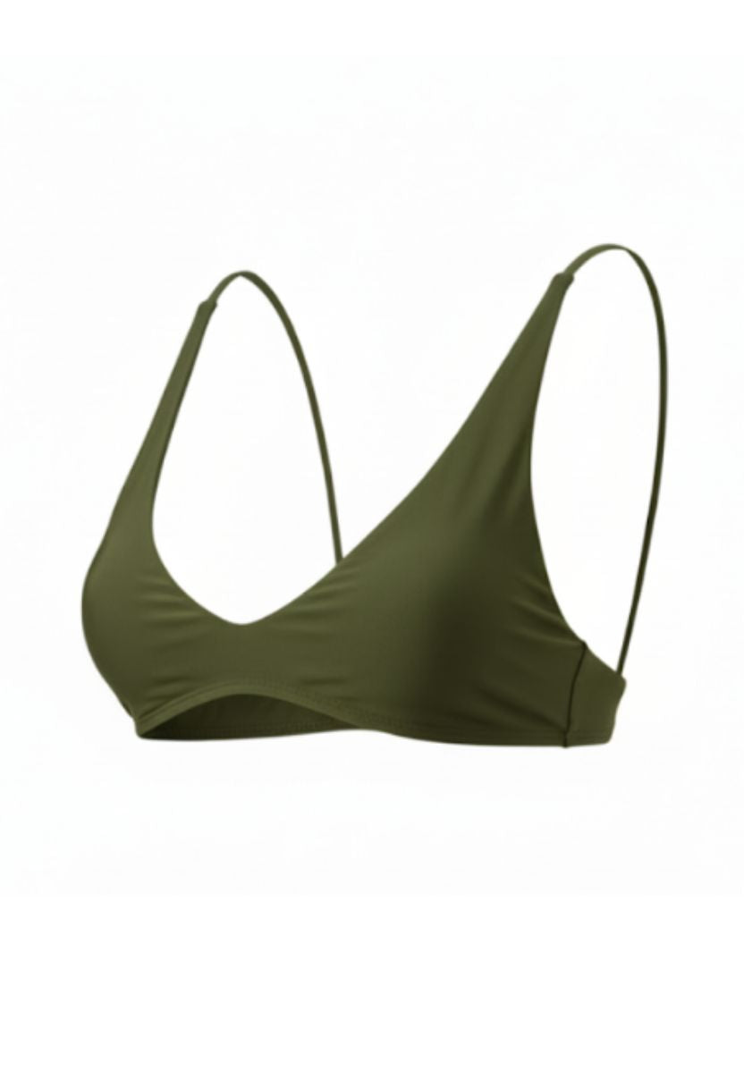 Elara Bikini Top Olive