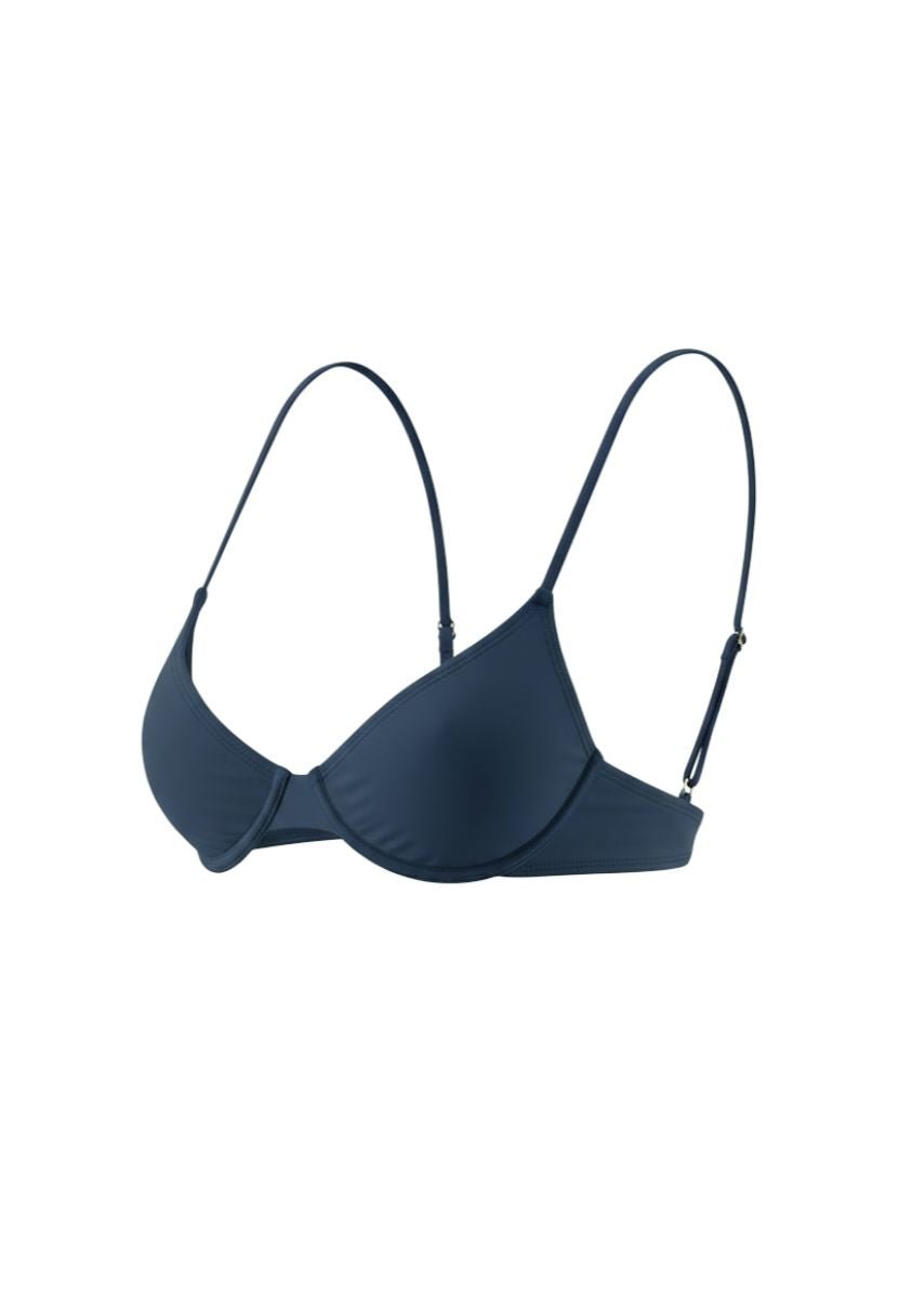 Bianca Bikini Top Navy