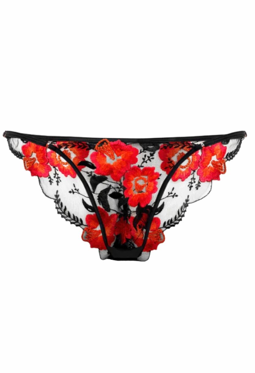 Lily Bikini Black Red