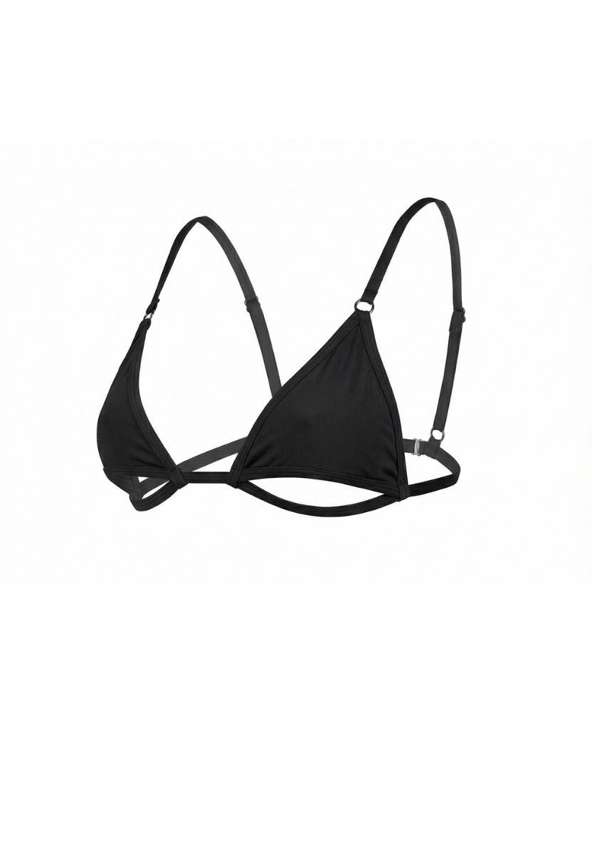Luna Bikini Top Black