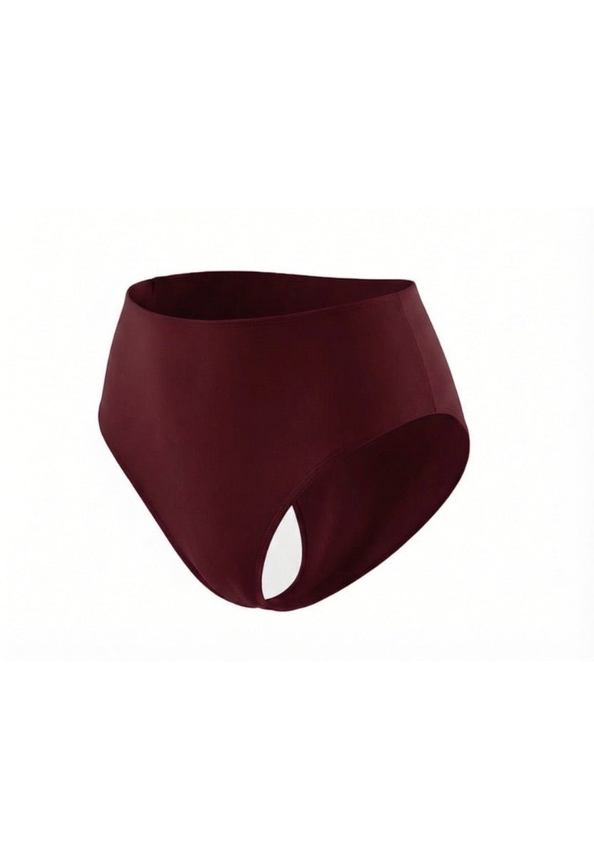Aurora Bikini Bottom Burgundy