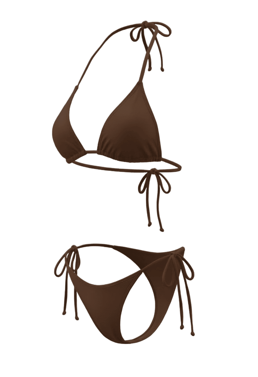 Aria Bikini Set Brown