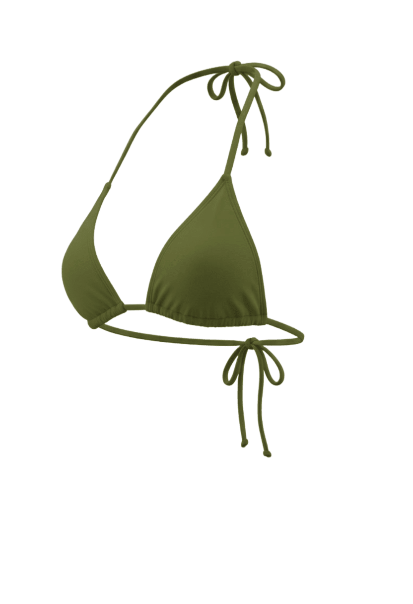 Aria Triangle Top Olive
