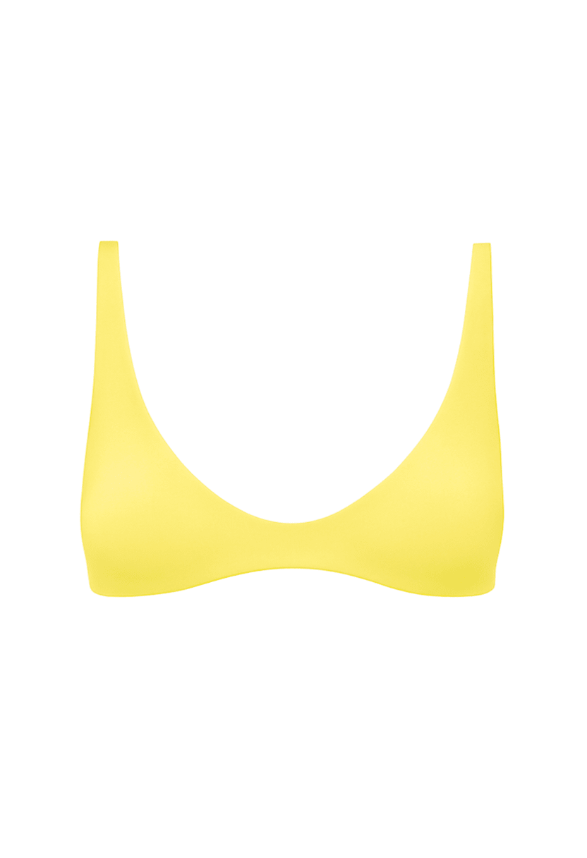 Elara Bikini Top Yellow