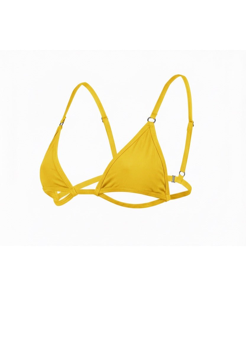 Luna Bikini Top Yellow
