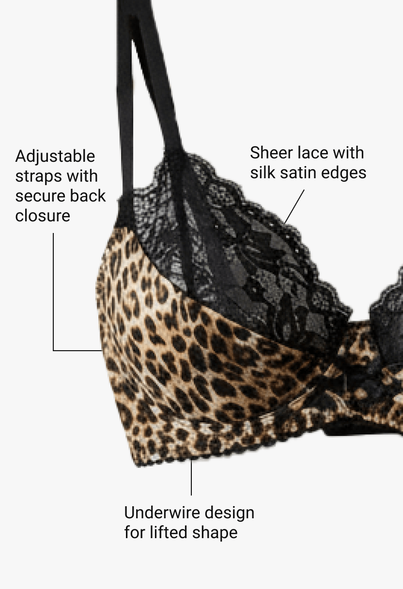 Animalique Underwire Bra Black