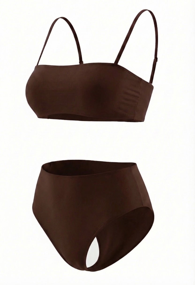 Valeria Bikini Set Brown
