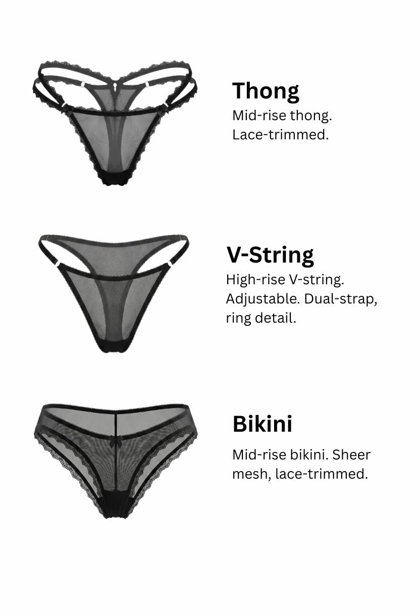 Veil Black Trio