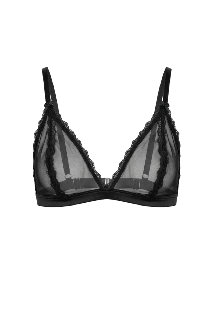 Veil Bralette Black