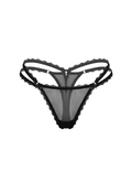 Veil Thong Black