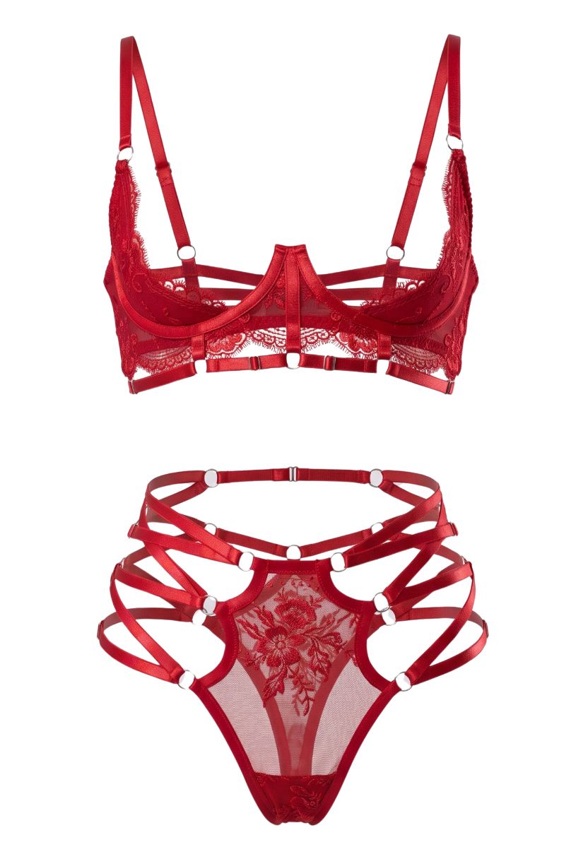 Vesta Open Set Red