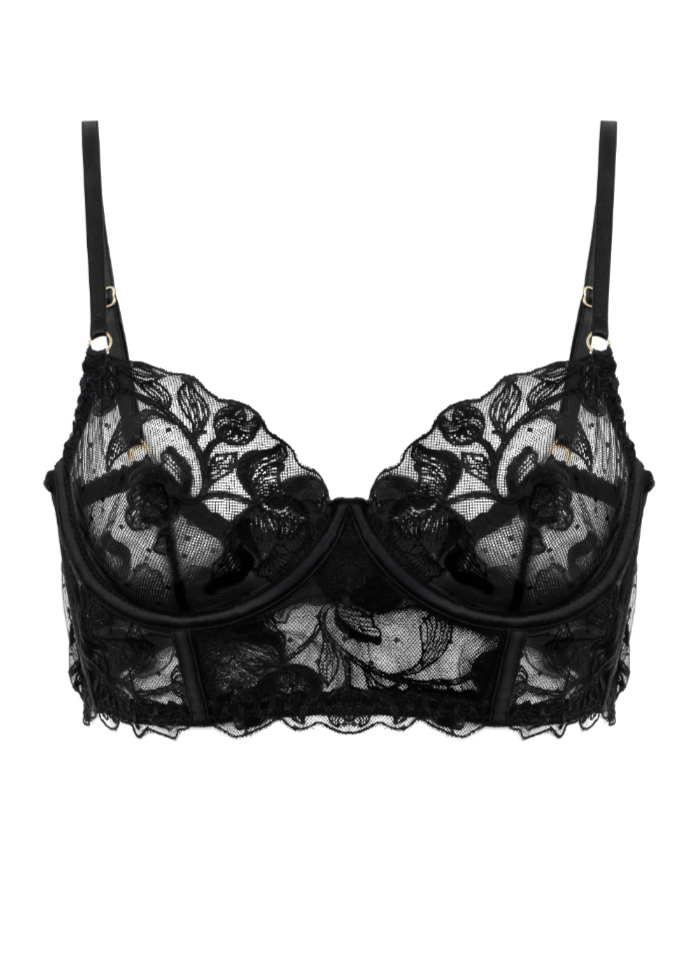 Megan Wired Bra Black